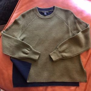 JCrew SideSlit Crop Sweater